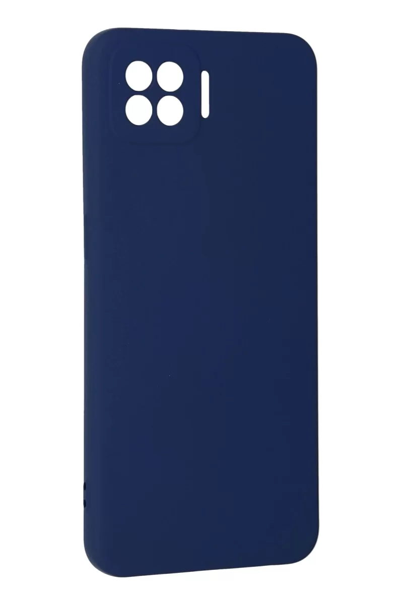 Newface Oppo A73 Kılıf Nano içi Kadife Silikon - Lacivert