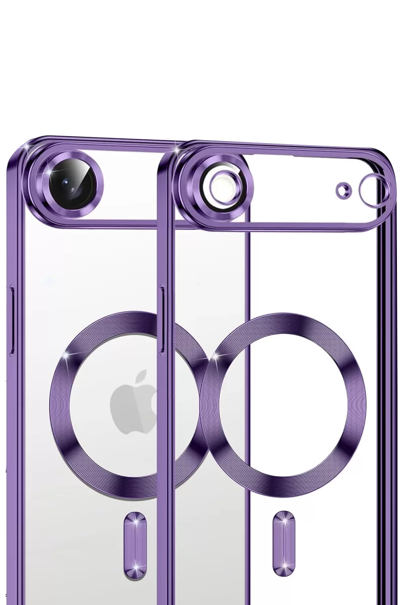 Newface Apple iPhone 17 Air Kross Magneticsafe Kapak - Mor