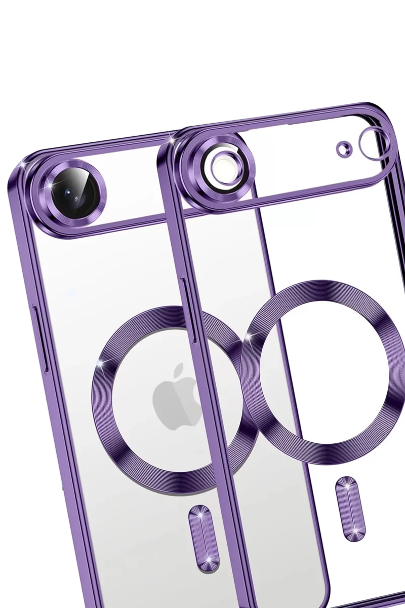 Newface Apple iPhone 17 Air Kross Magneticsafe Kapak - Mor