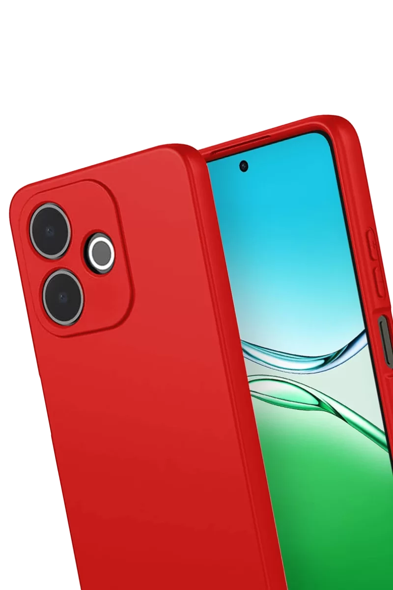 Newface Oppo A5 Pro 4G First Silikon - Kırmızı