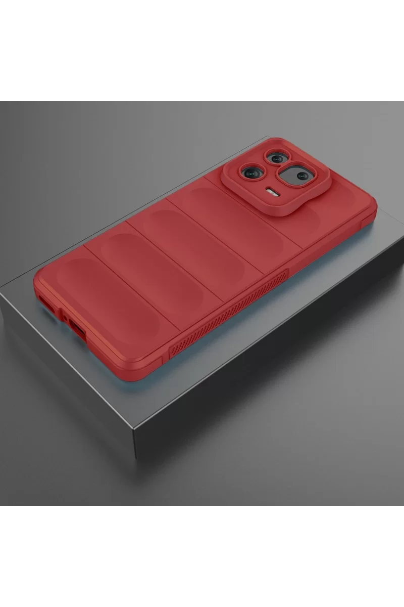 Newface Xiaomi Mi 13 Kılıf Optimum Silikon - Kırmızı
