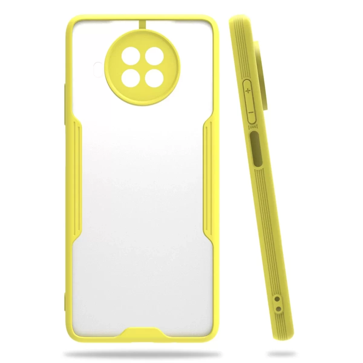 Newface Xiaomi Mi 10T Lite Kılıf Platin Silikon - Sarı