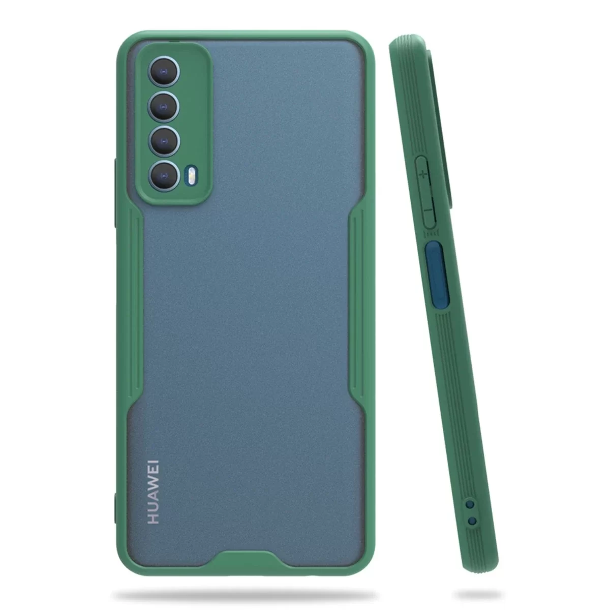 Newface Huawei P Smart 2021 Kılıf Platin Silikon - Yeşil