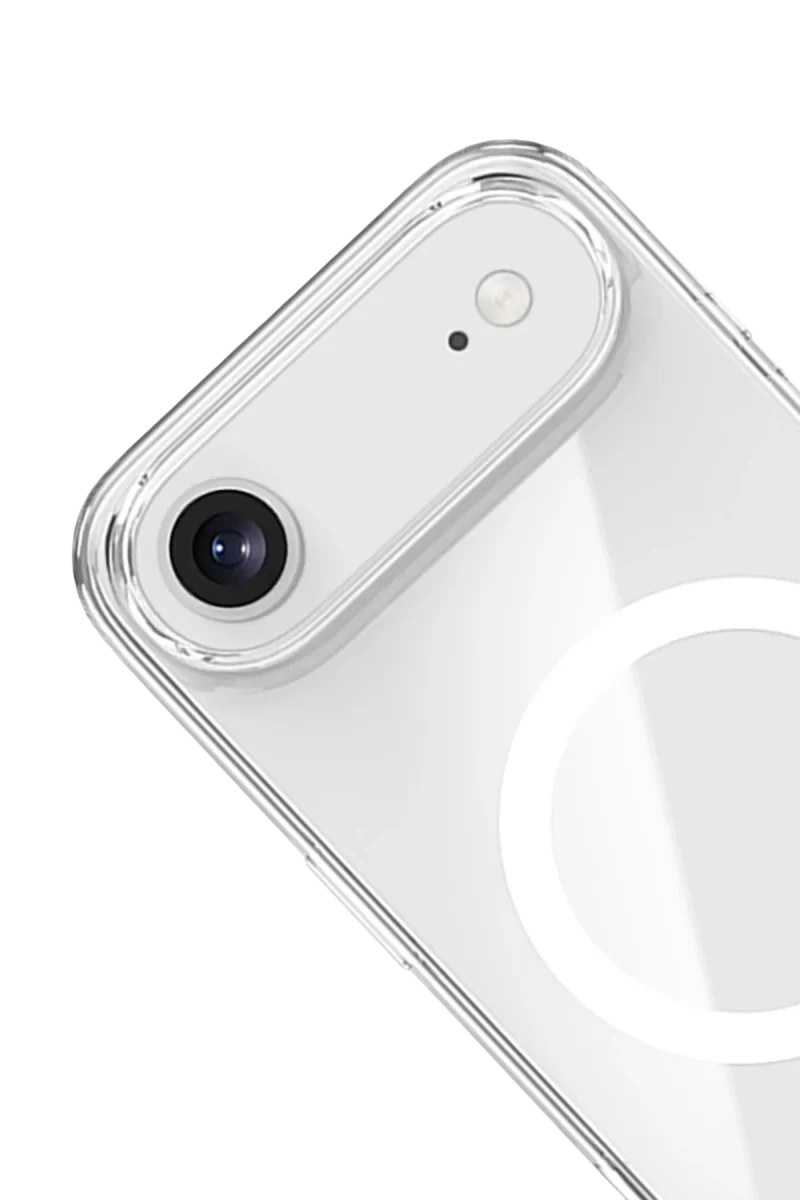 Newface Apple iPhone 17 Air Kılıf Pc Real Magsafe Kapak - Şeffaf
