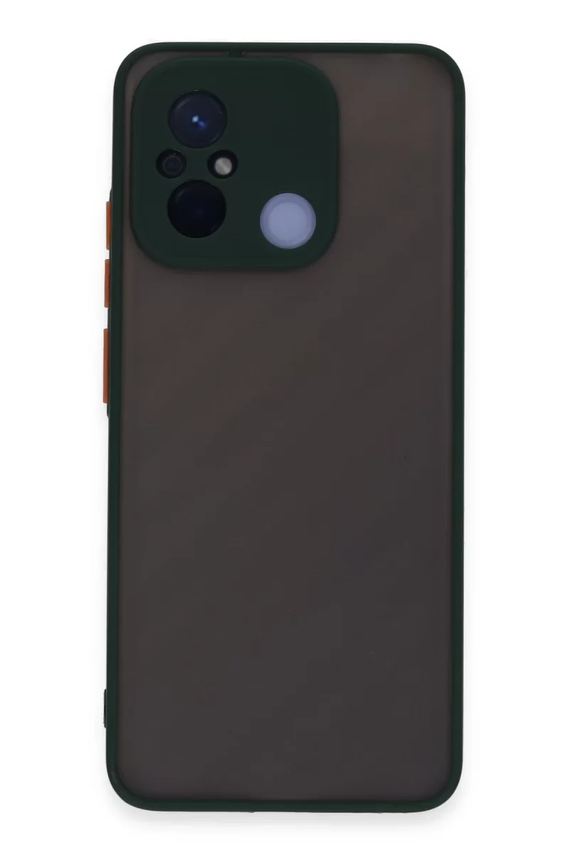 Newface Xiaomi Redmi 12C Kılıf Montreal Silikon Kapak - Yeşil