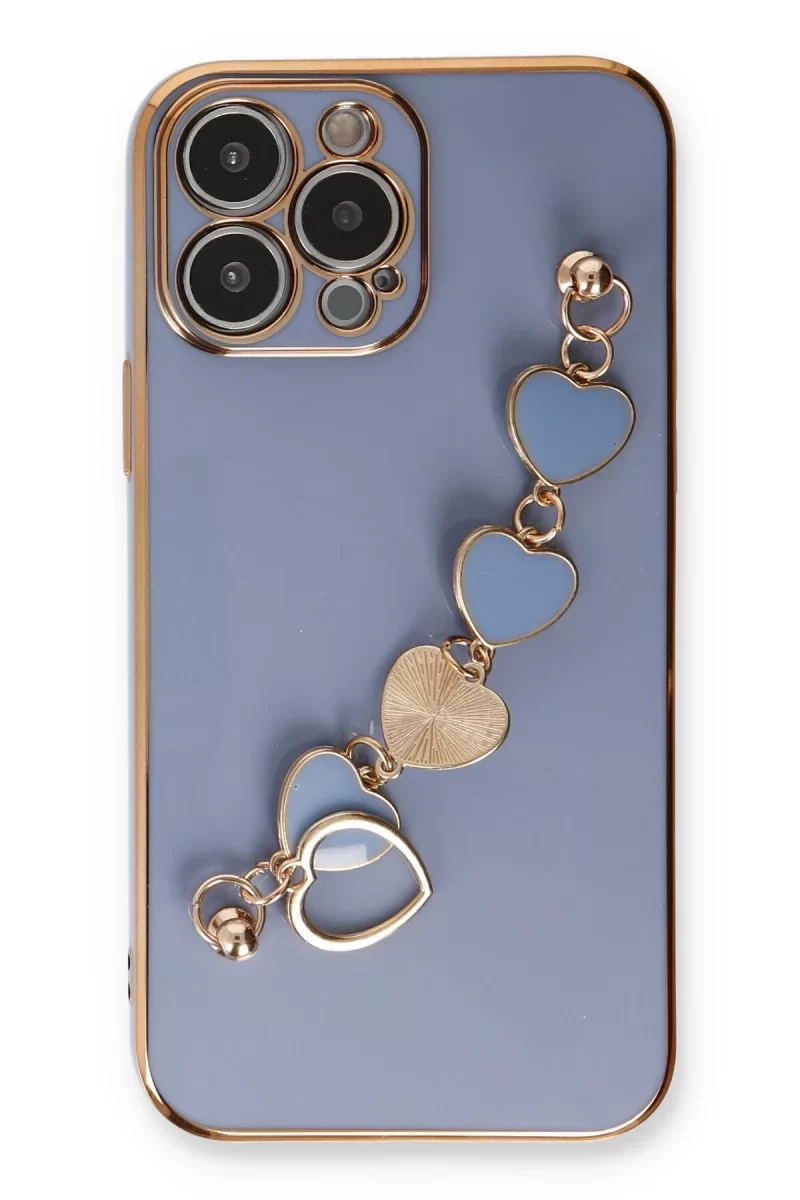 Newface Apple iPhone 14 Pro Kılıf Esila Silikon - Gri