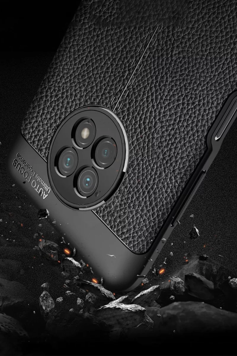Newface Xiaomi Redmi Note 9 5G Kılıf Auto Focus Kapak - Lacivert