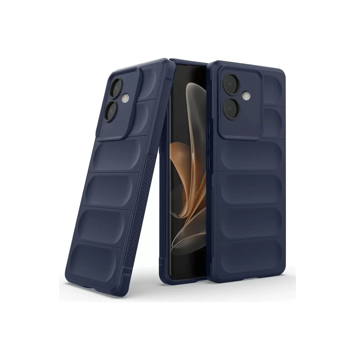 Newface Oppo A3 Kılıf Optimum Silikon - Lacivert
