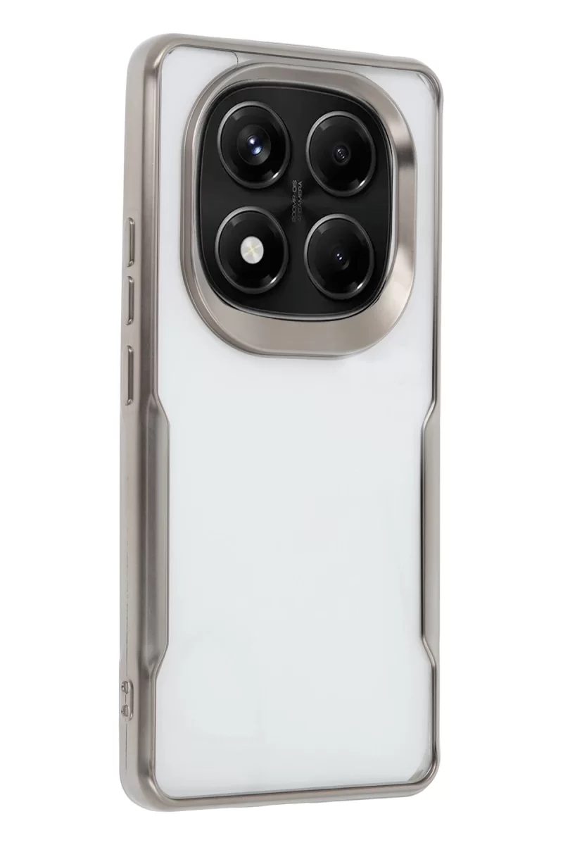 Newface Xiaomi Redmi Note 14 Pro 5G Kılıf Boyi Silikon Kapak - Titan Gri