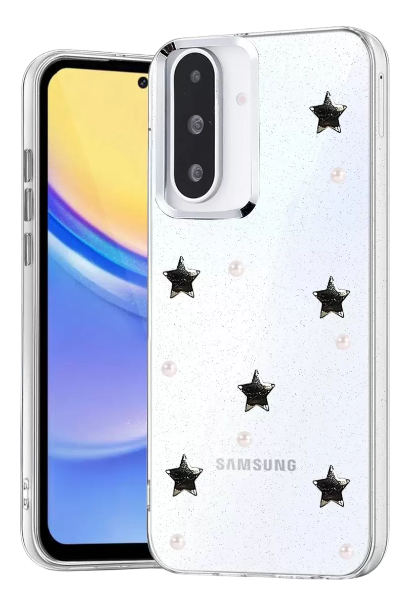 Newface Samsung Galaxy A26 Fiyonk Desenli Kapak - Desen 7