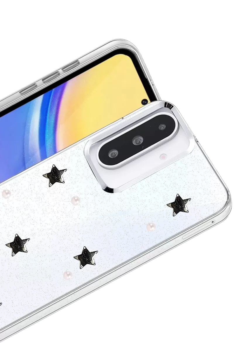 Newface Samsung Galaxy A26 Fiyonk Desenli Kapak - Desen 7