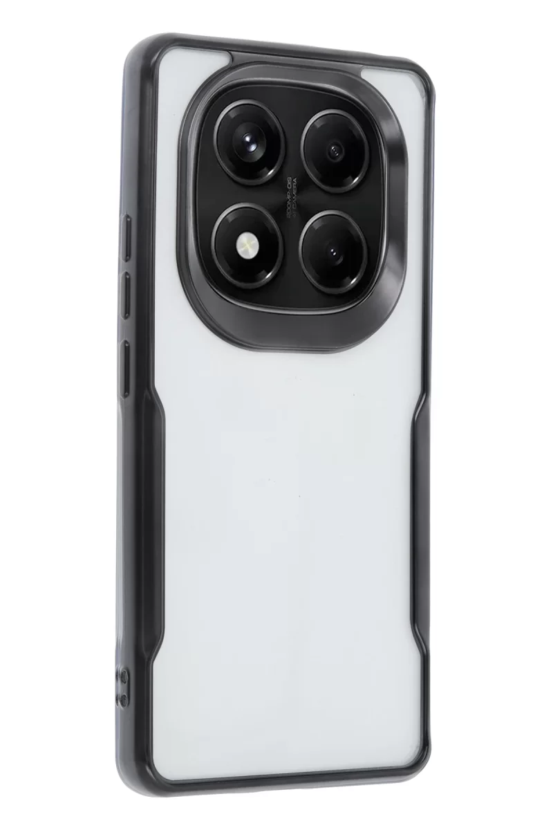 Newface Xiaomi Redmi Note 14 Pro Plus Kılıf Boyi Silikon Kapak - Siyah