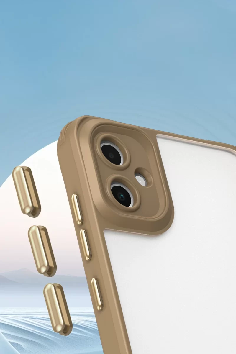 Newface Samsung Galaxy A06 Kılıf Penta Silikon Kılıf - Lacivert