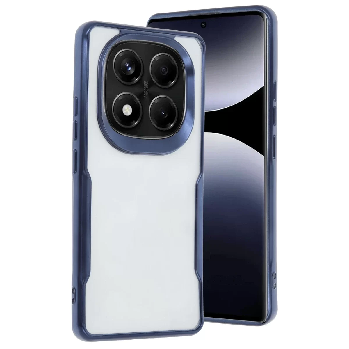 Newface Xiaomi Redmi Note 14 Pro Plus Kılıf Boyi Silikon Kapak - Lacivert