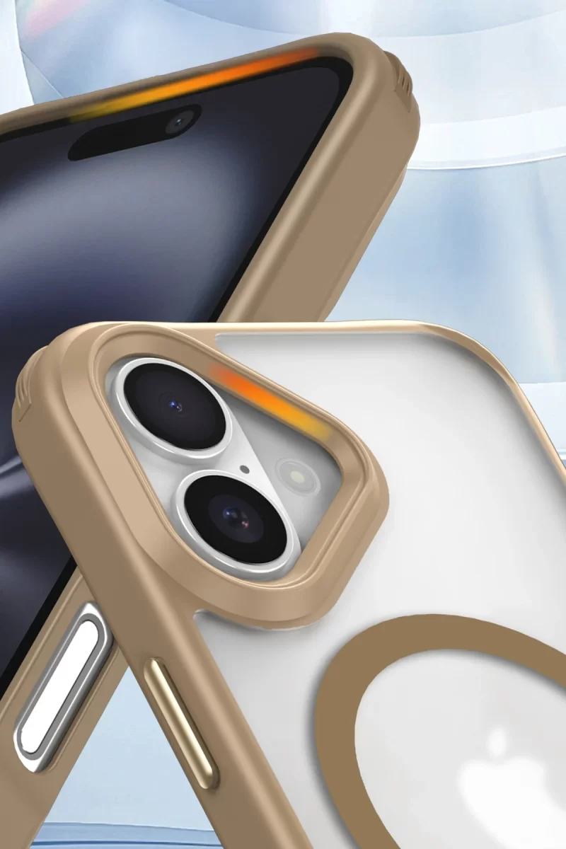 Newface Apple iPhone 16 Kılıf Enka Magsafe Silikon Kılıf - Siyah