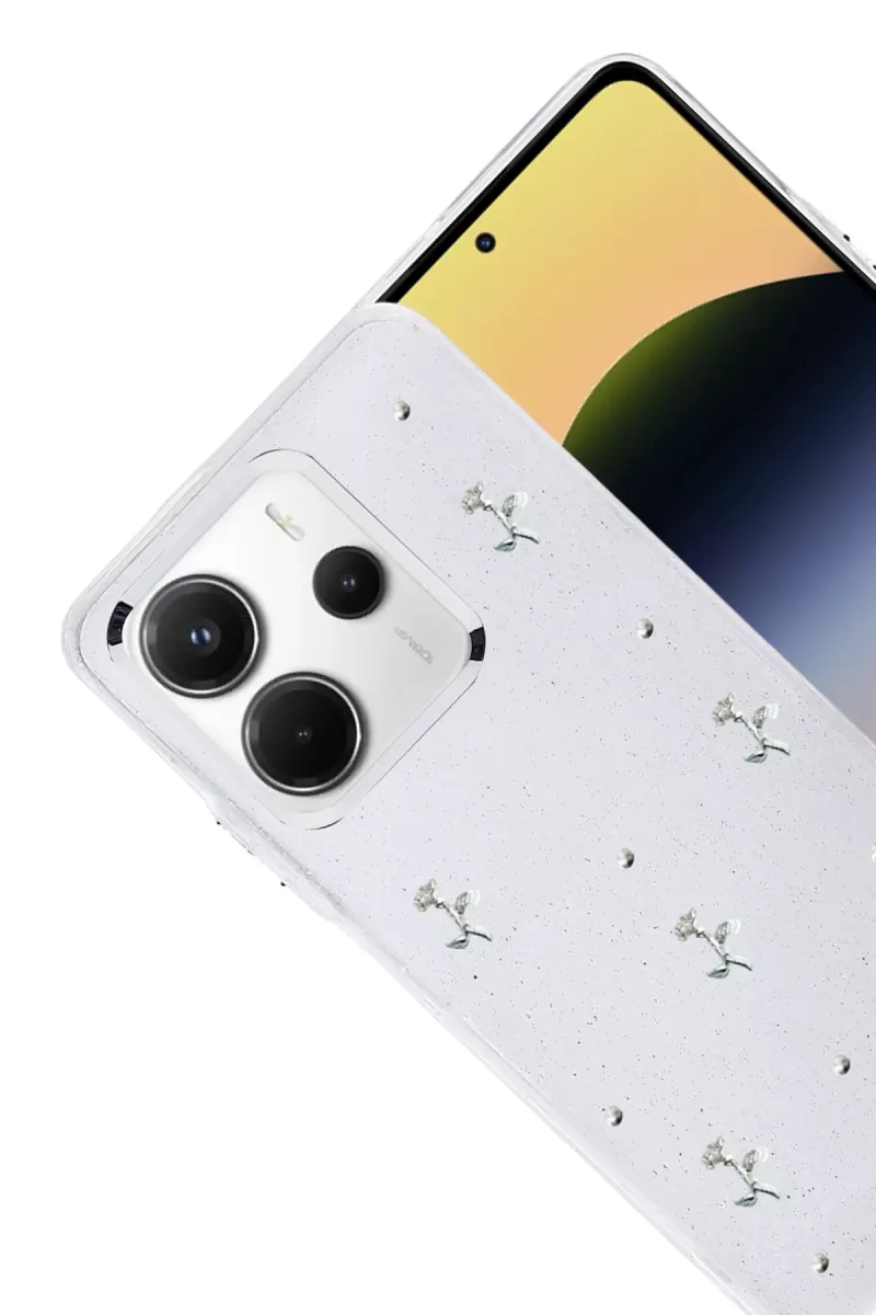 Newface Xiaomi Redmi Note 14 4G Fiyonk Desenli Kapak - Desen 4