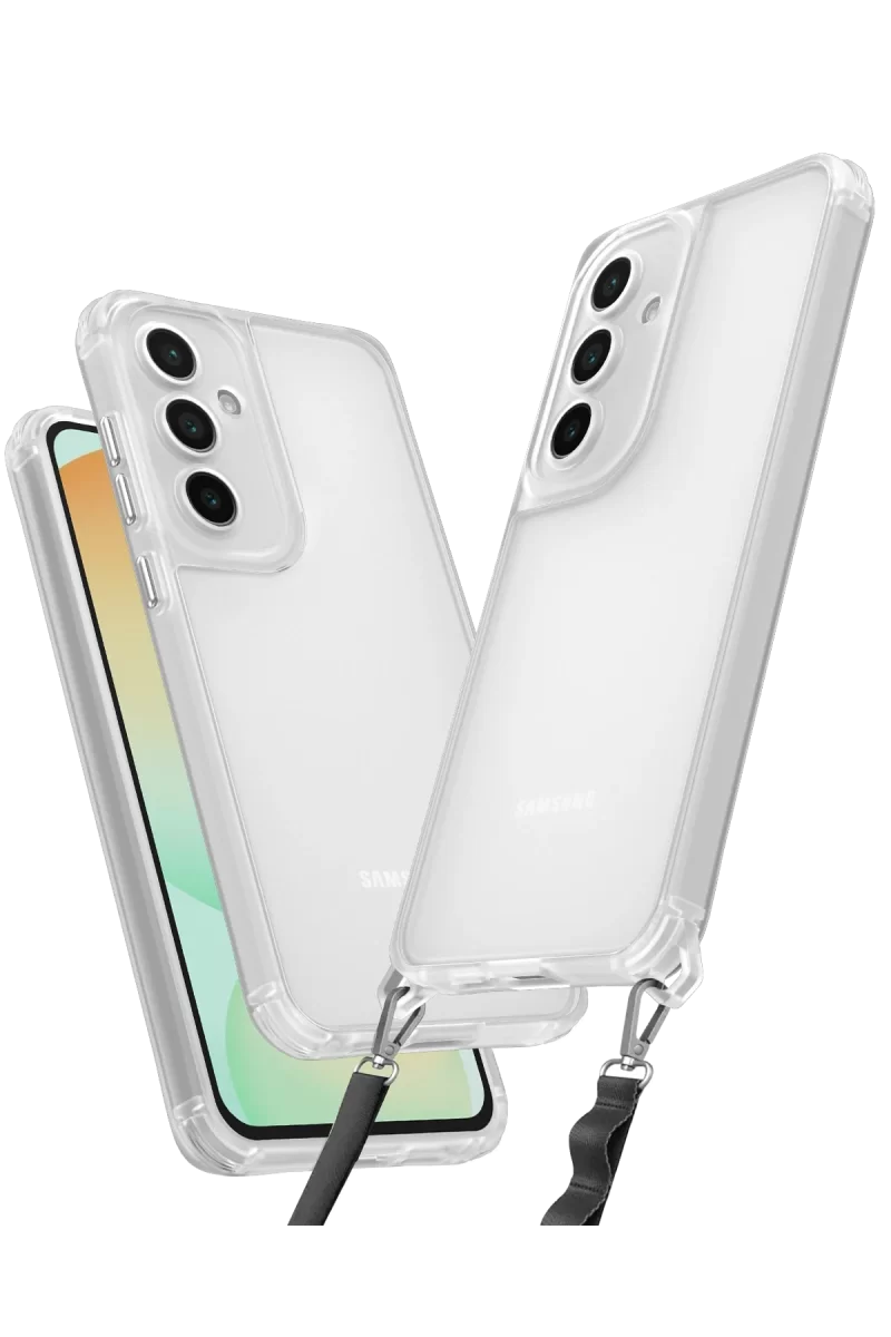Newface Samsung Galaxy A14 4G Kılıf Penta Silikon Kılıf - Şeffaf