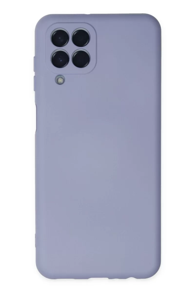 Newface Samsung Galaxy M33 Kılıf Nano içi Kadife Silikon - Lila
