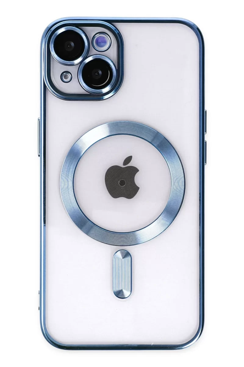 Newface Apple iPhone 14 Kılıf Kross Magneticsafe Kapak - Sierra Blue