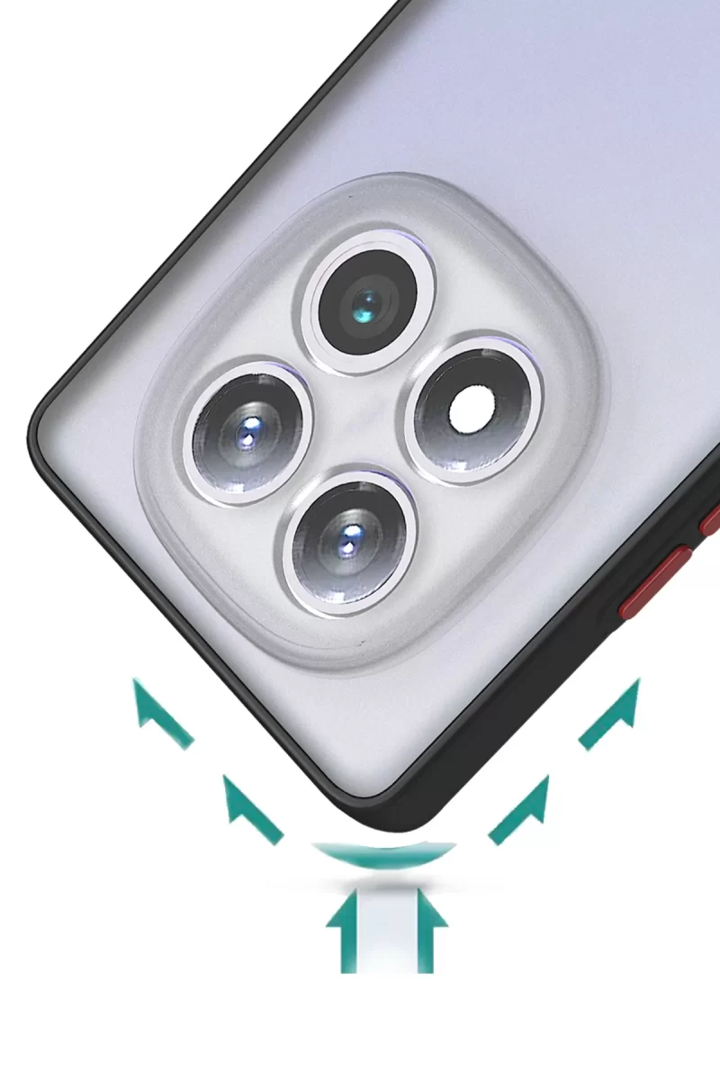 Newface Xiaomi Redmi Note 14 Pro 5G Kılıf Montreal Silikon Kapak - Siyah