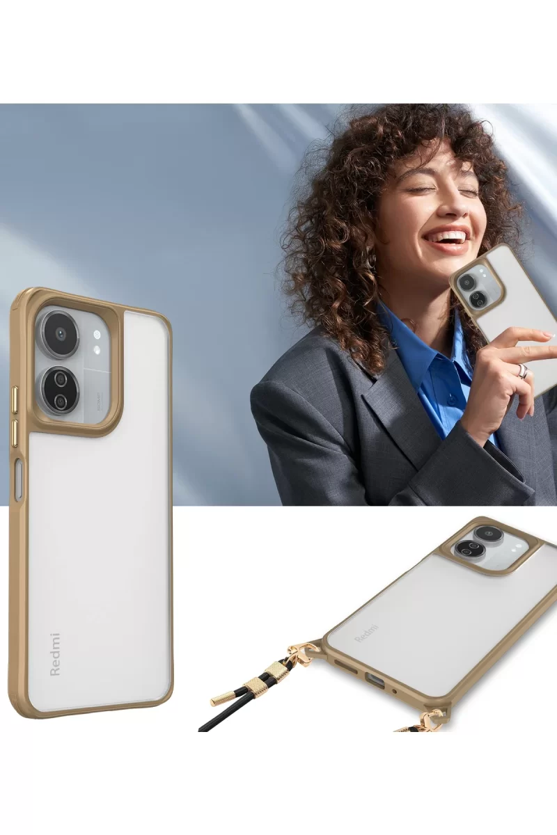 Newface Xiaomi Redmi 13C Kılıf Penta Silikon Kılıf - Lacivert