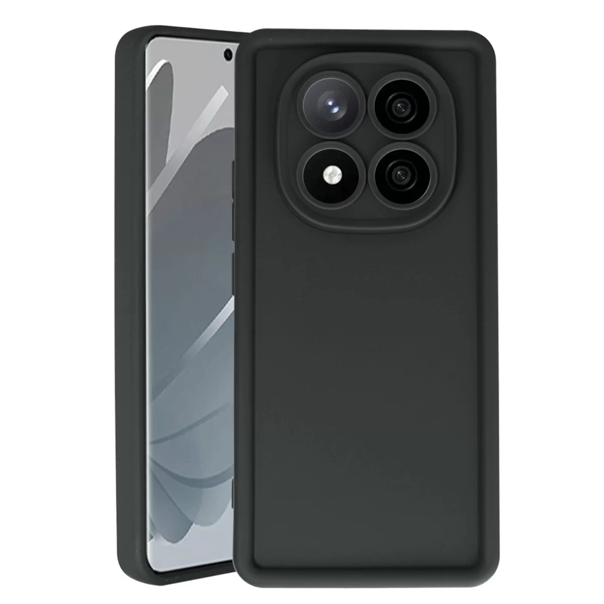 Newface Xiaomi Redmi Note 14 Pro 5G Kılıf Viera Silikon - Siyah