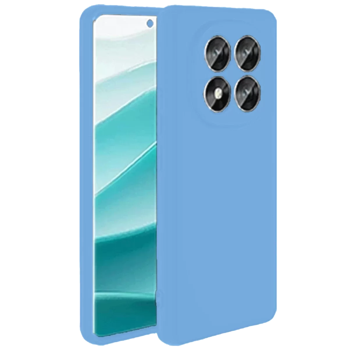Newface Xiaomi Redmi Note 14 Pro 5G Kılıf First Silikon - Mavi
