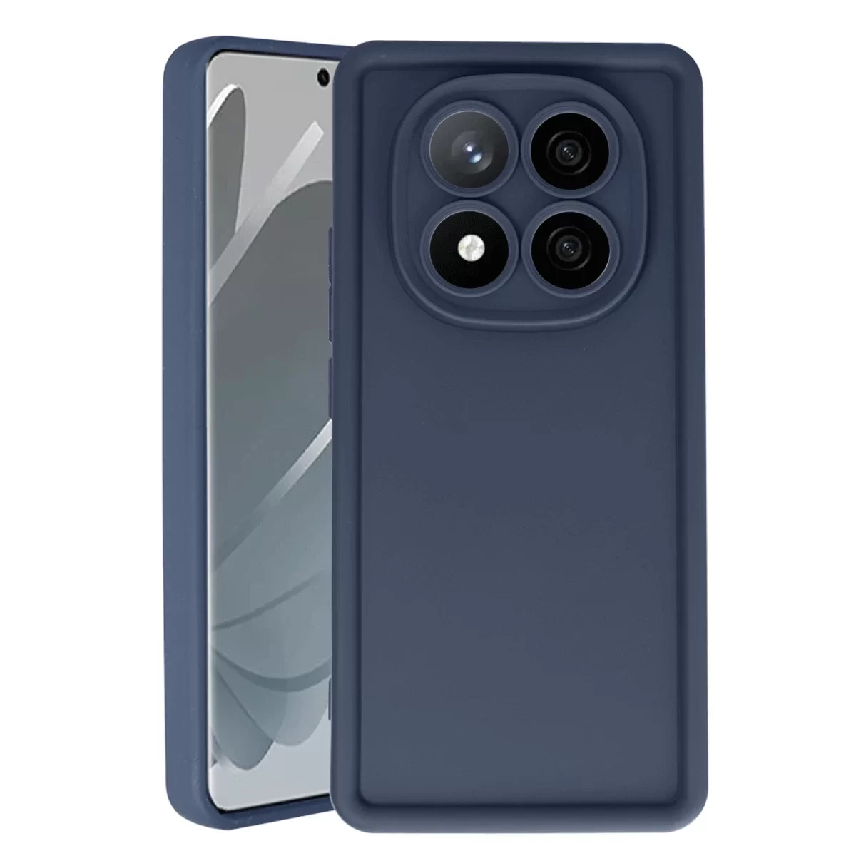 Newface Xiaomi Redmi Note 14 Pro 5G Kılıf Viera Silikon - Lacivert