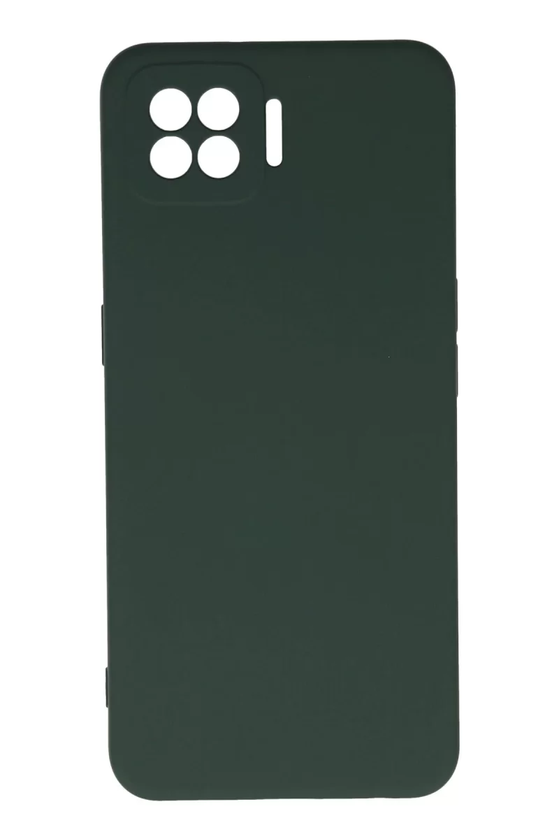 Newface Oppo A73 Kılıf Nano içi Kadife Silikon - Koyu Yeşil