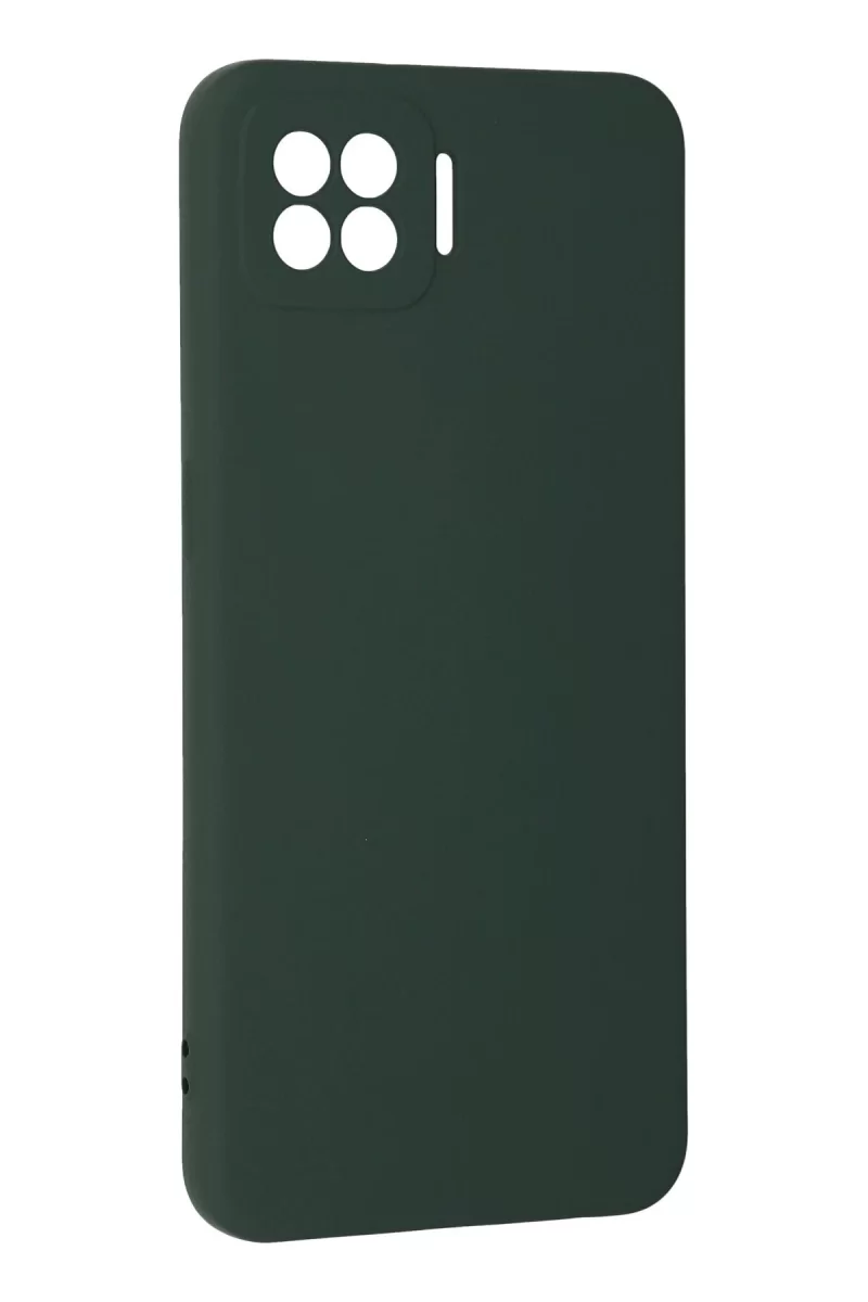 Newface Oppo A73 Kılıf Nano içi Kadife Silikon - Koyu Yeşil