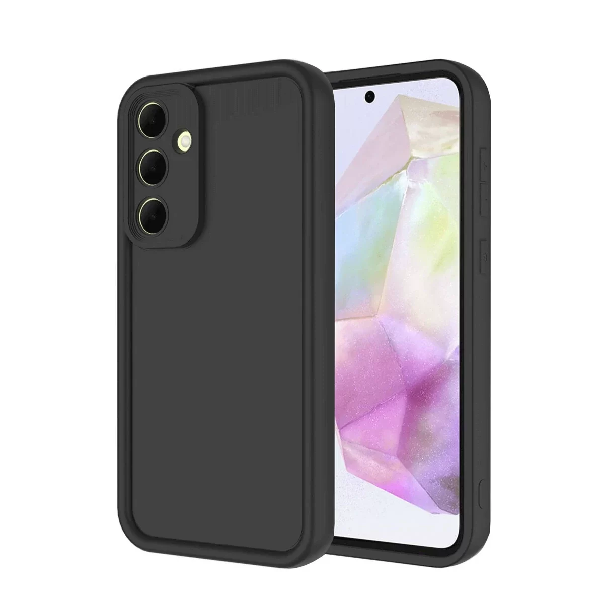 Newface Samsung Galaxy A26 Kılıf Viera Silikon - Siyah