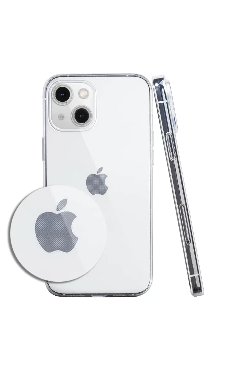 Newface Apple iPhone 14 Kılıf Lüx Şeffaf Silikon