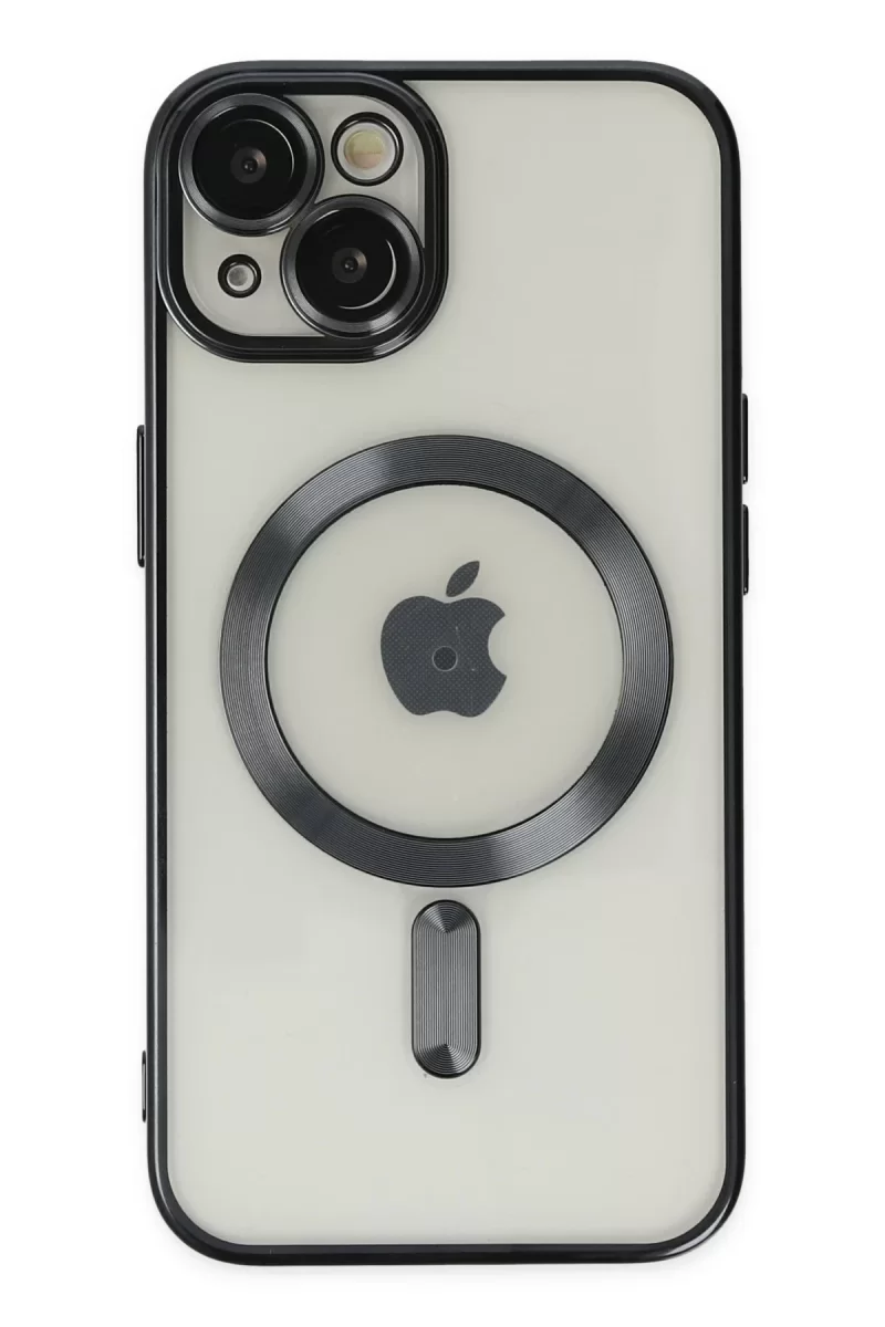 Newface Apple iPhone 14 Kılıf Kross Magneticsafe Kapak - Siyah