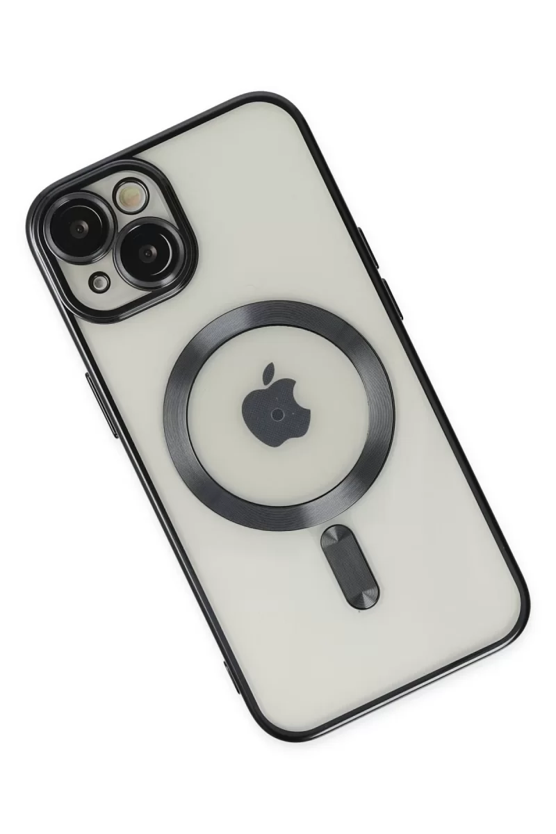 Newface Apple iPhone 14 Kılıf Kross Magneticsafe Kapak - Siyah