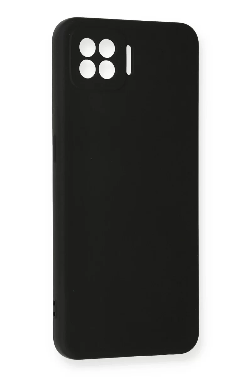 Newface Oppo A73 Kılıf Nano içi Kadife Silikon - Siyah