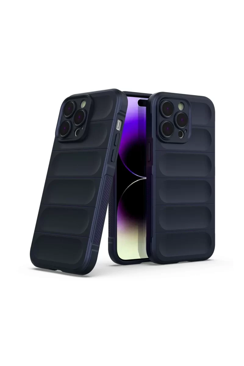 Newface Apple iPhone 15 Pro Kılıf Optimum Silikon - Lacivert