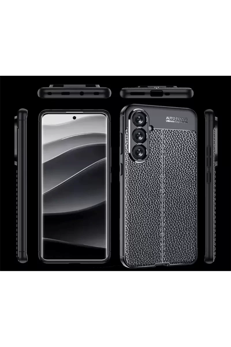 Newface Samsung A56 Kılıf Auto Focus Kapak - Koyu Yeşil