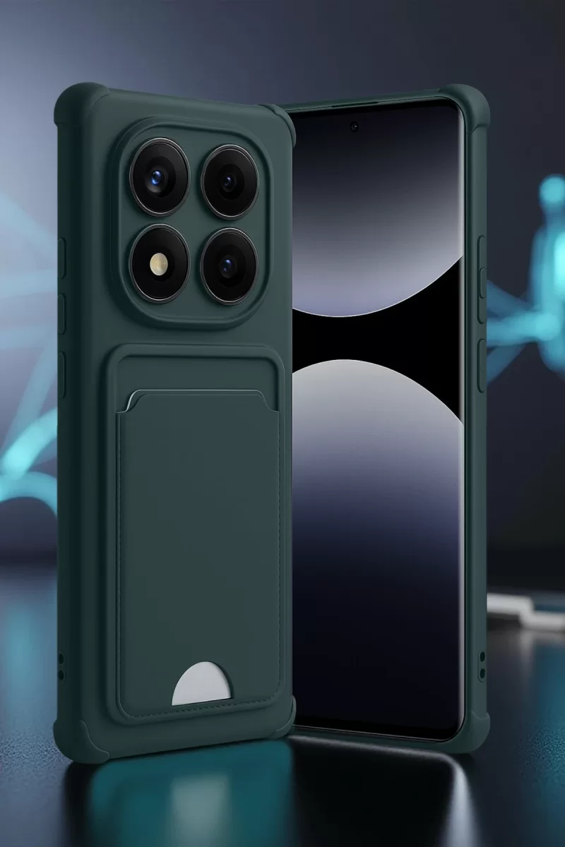 Newface Xiaomi Redmi Note 14 Pro 4G Kelvin Kartvizitli Silikon - Derin Mor