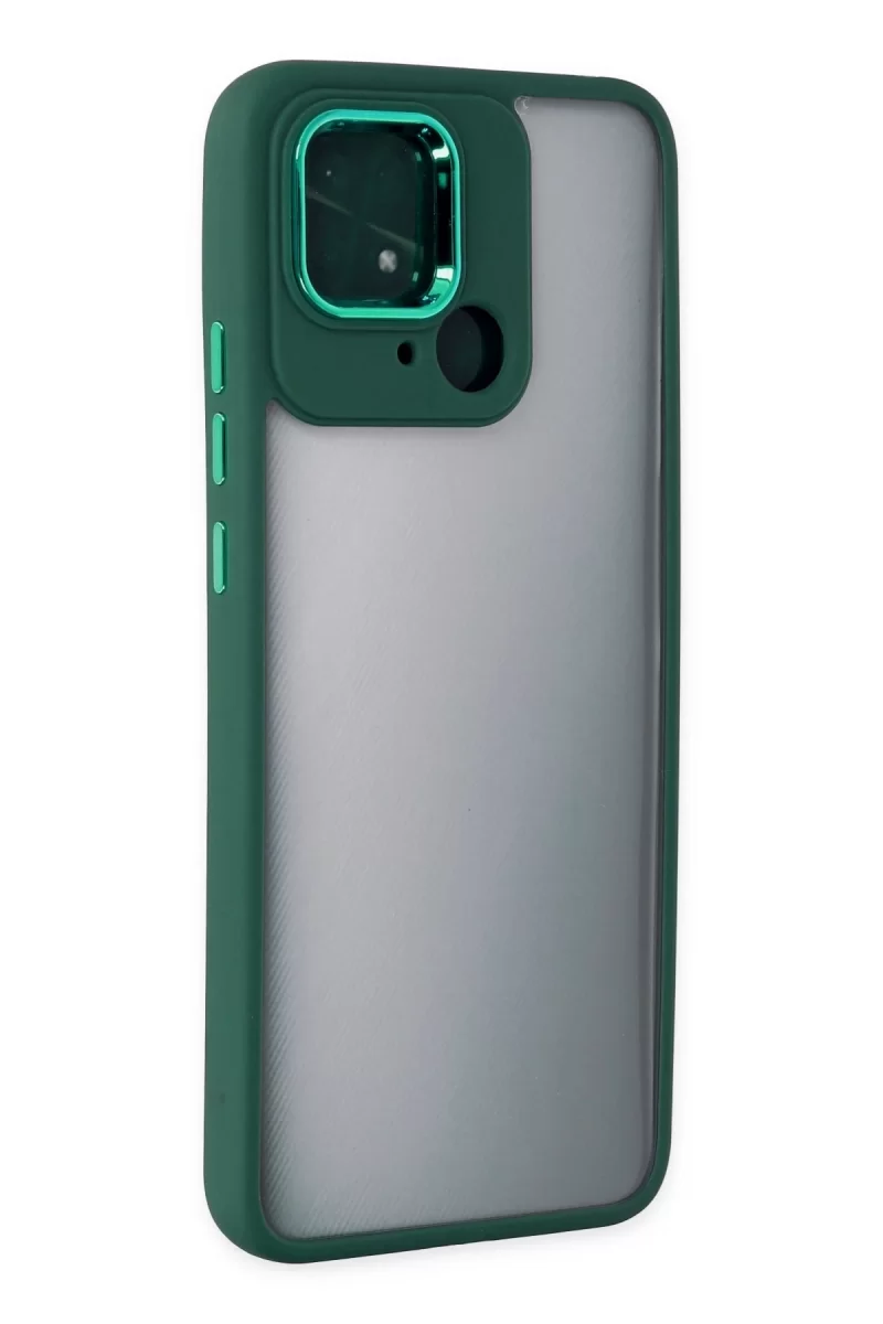 Newface Xiaomi Redmi 10C Kılıf Dora Kapak - Haki Yeşil