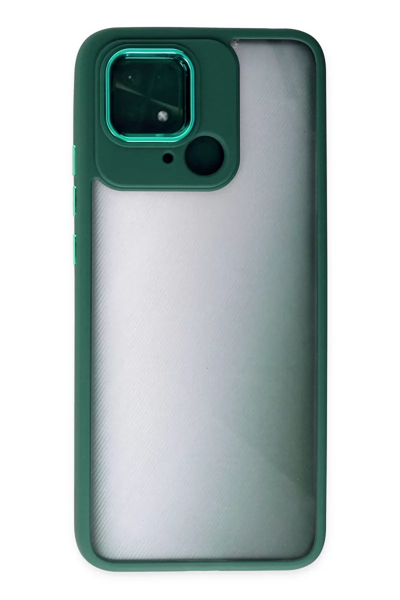Newface Xiaomi Redmi 10C Kılıf Dora Kapak - Haki Yeşil