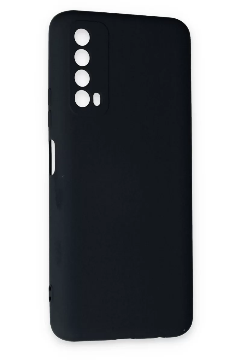 Newface Huawei P Smart 2021 Kılıf Nano içi Kadife Silikon - Lacivert