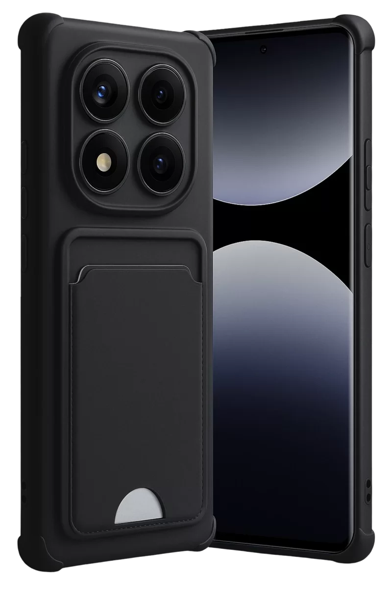 Newface Xiaomi Redmi Note 14 Pro 4G Kelvin Kartvizitli Silikon - Siyah