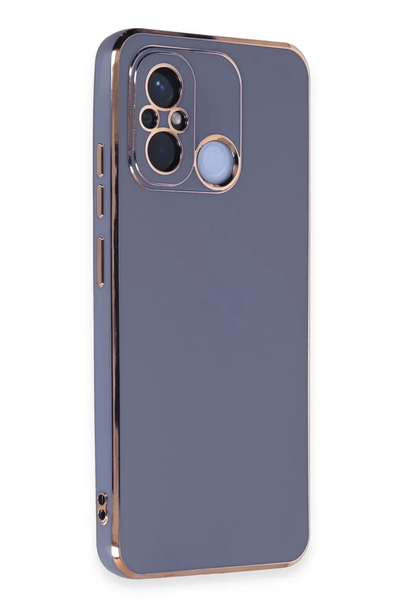 Newface Xiaomi Redmi 12C Kılıf Volet Silikon - Mavi