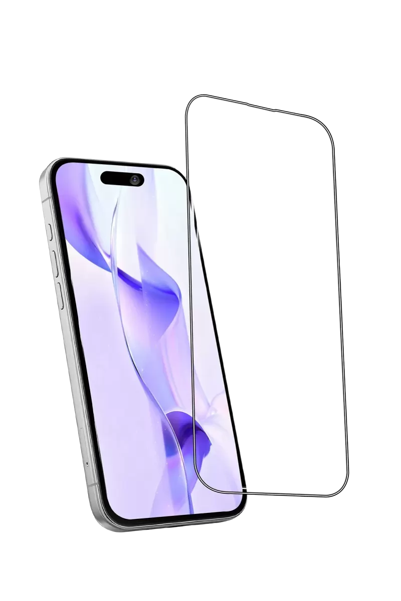 Newface Apple iPhone 17 Air Bilvis 5in1 3D Magic Cam Ekran Koruyucu - Siyah