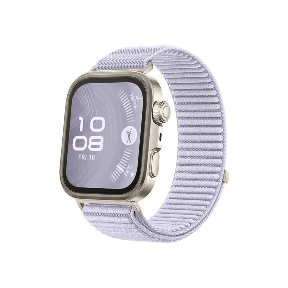 Newface Huawei Fit 4 Braid Kordon - Lila