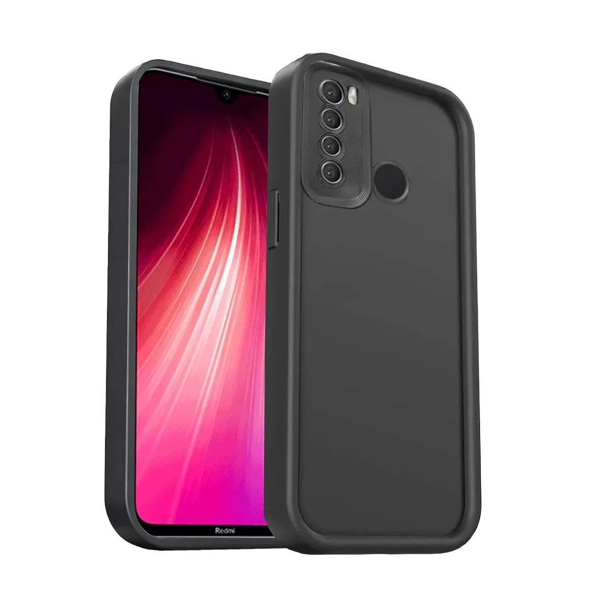 Newface Xiaomi Redmi Note 8 Kılıf Viera Silikon - Siyah