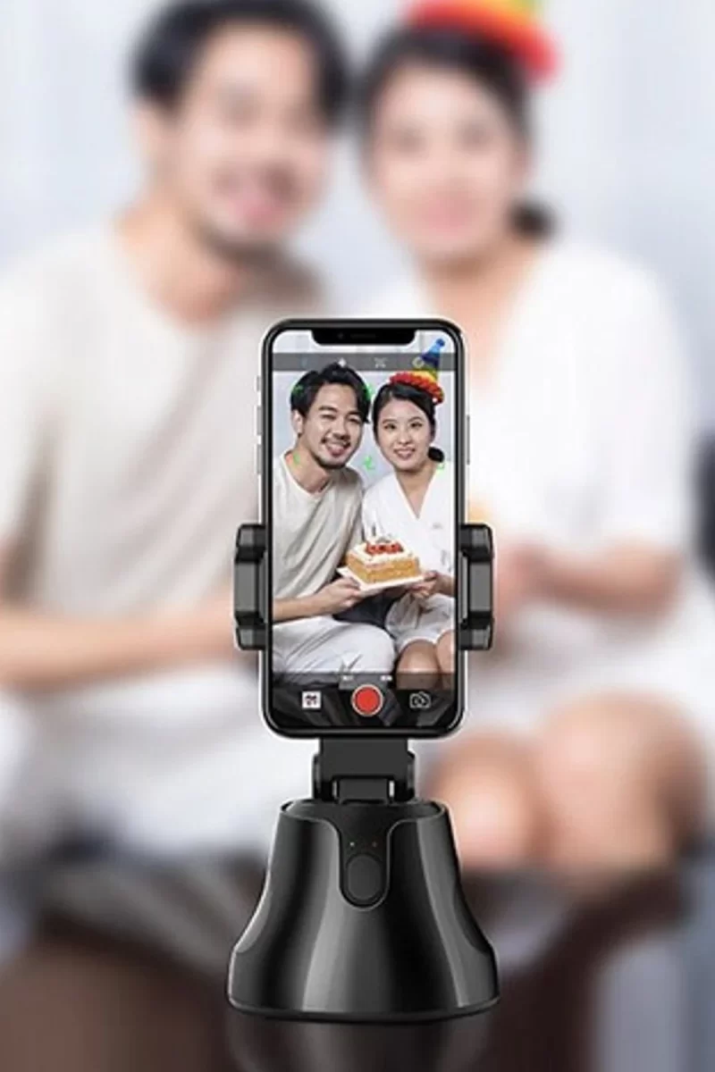 Newface Apai Genie 360 Derece Takip Etme Özellikli Selfie Gimbal - Siyah