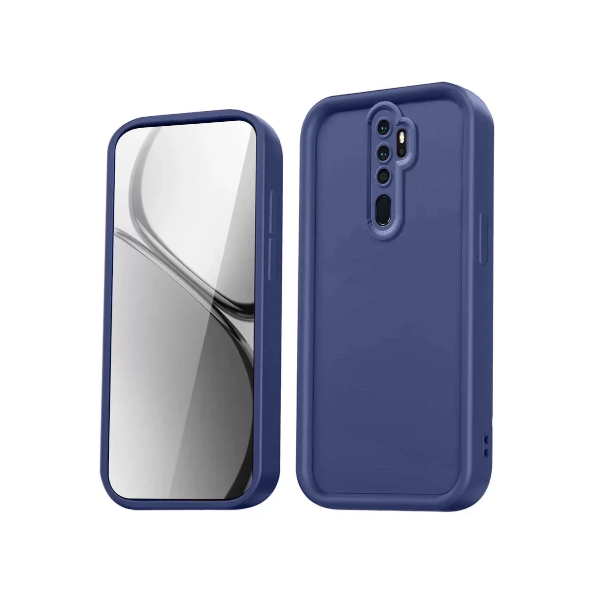 Newface Xiaomi Redmi Note 8 Pro Kılıf Viera Silikon - Lacivert