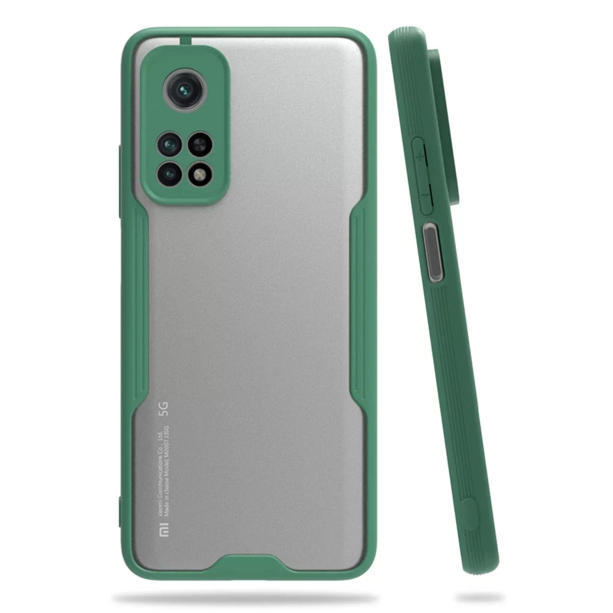 Newface Xiaomi Mi 10T Pro Kılıf Platin Silikon - Yeşil