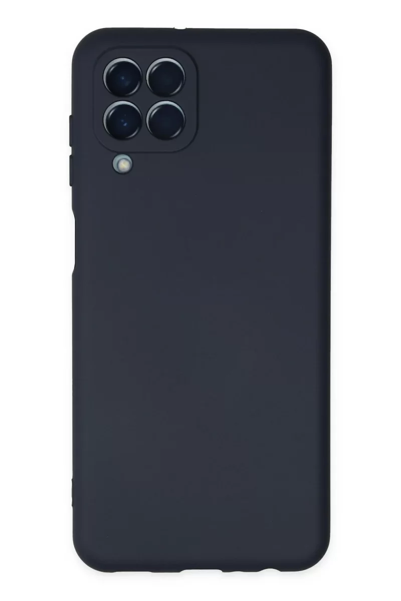 Newface Samsung Galaxy M33 Kılıf Nano içi Kadife Silikon - Lacivert